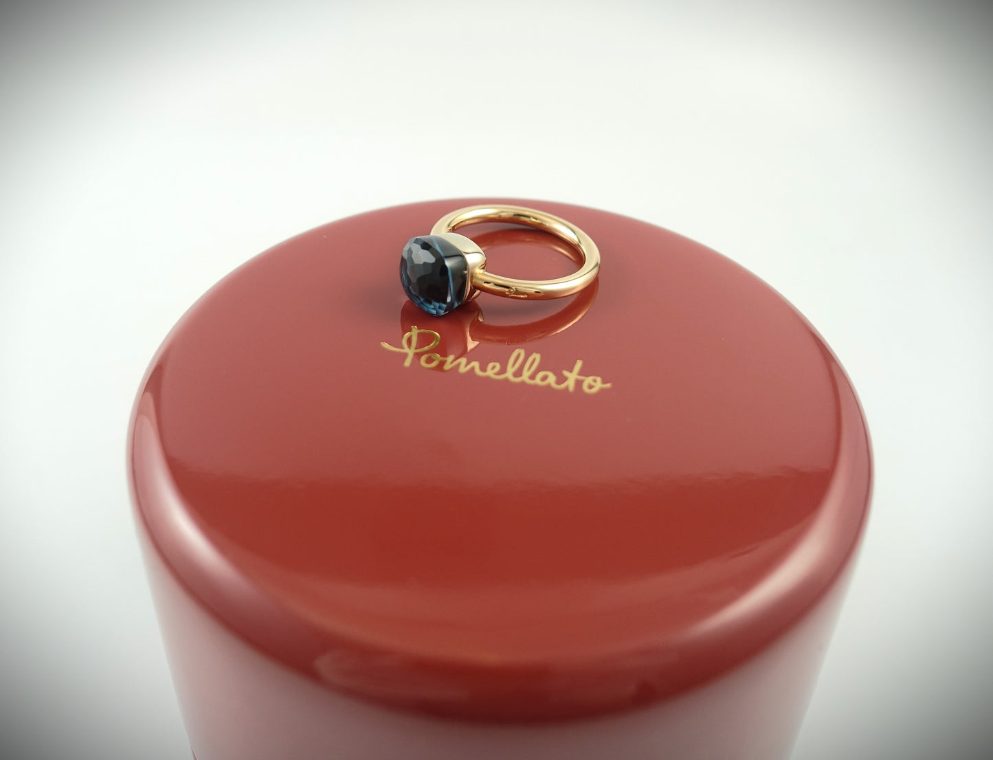 Pomellato Nudo Petit London Topas 6,50ct 750 Roségold RG 53 PAB4030O6000000TL
