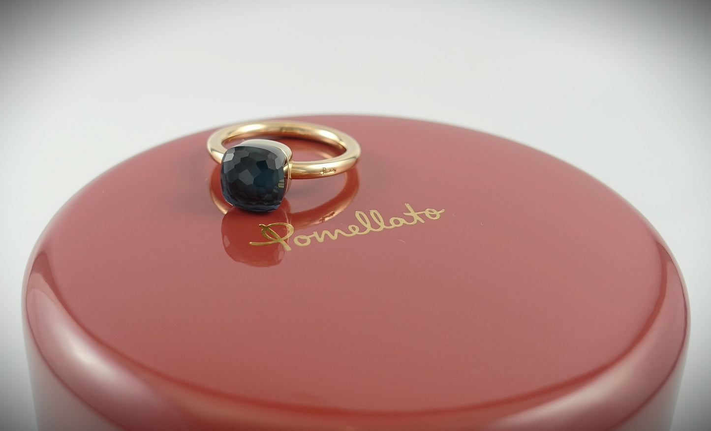 Pomellato Nudo Petit London Topas 6,50ct 750 Roségold RG 53 PAB4030O6000000TL