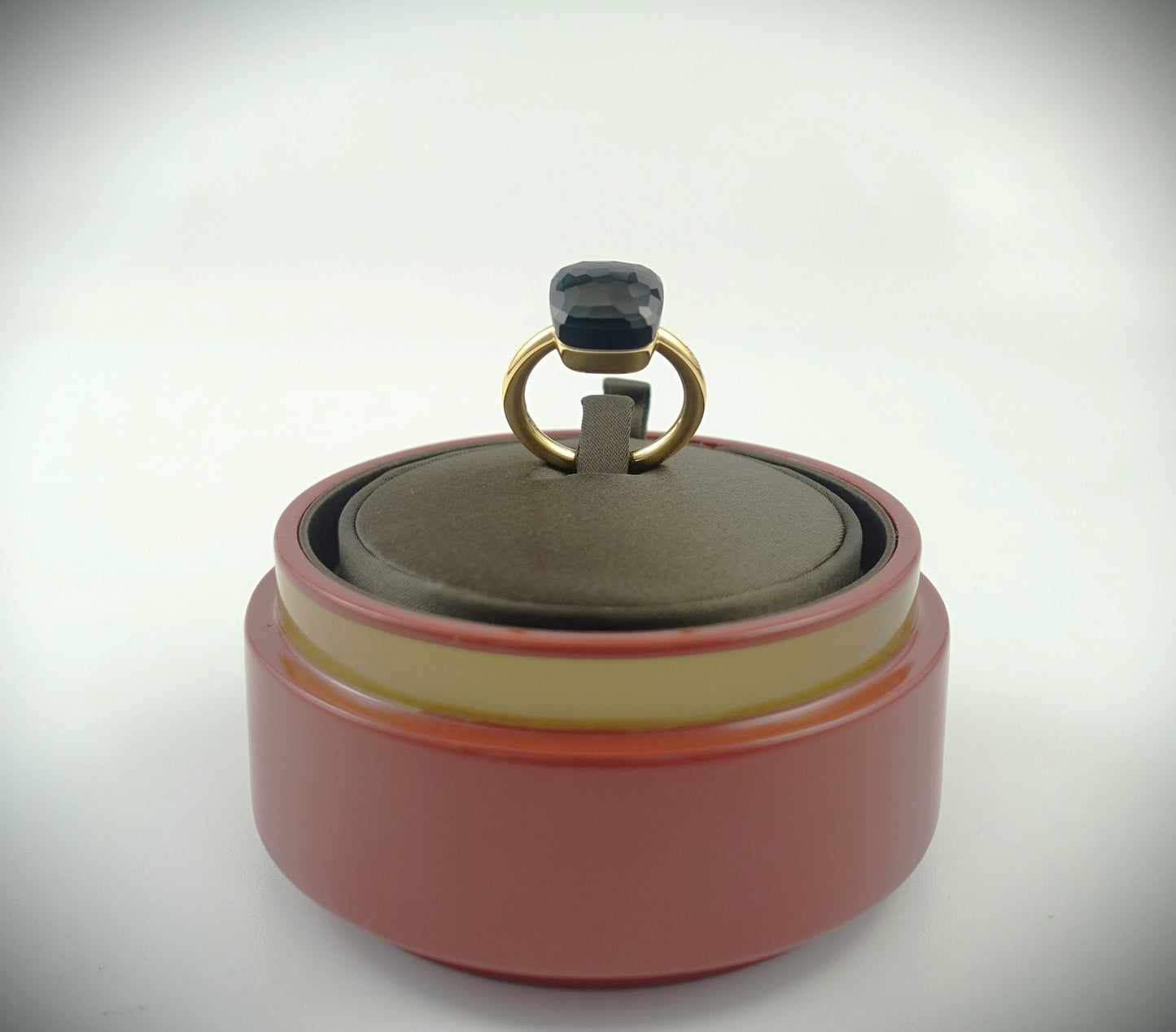 Pomellato Nudo Maxi London Blue Topas 15ct. 750 Roségold Ref. PAB2010O6000000TL