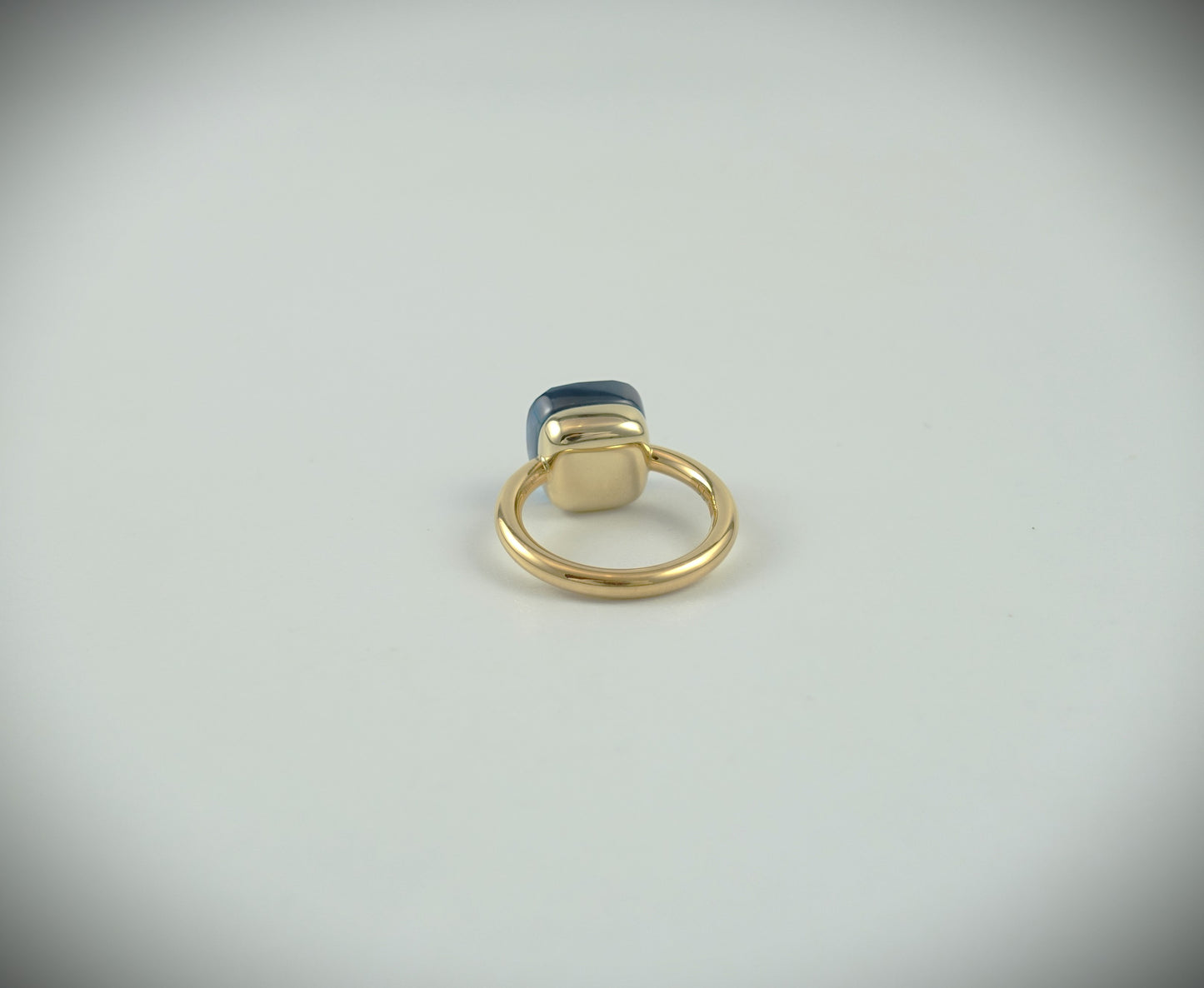 Pomellato Nudo Maxi London Blue Topas 15ct. 750 Roségold Ref. PAB2010O6000000TL