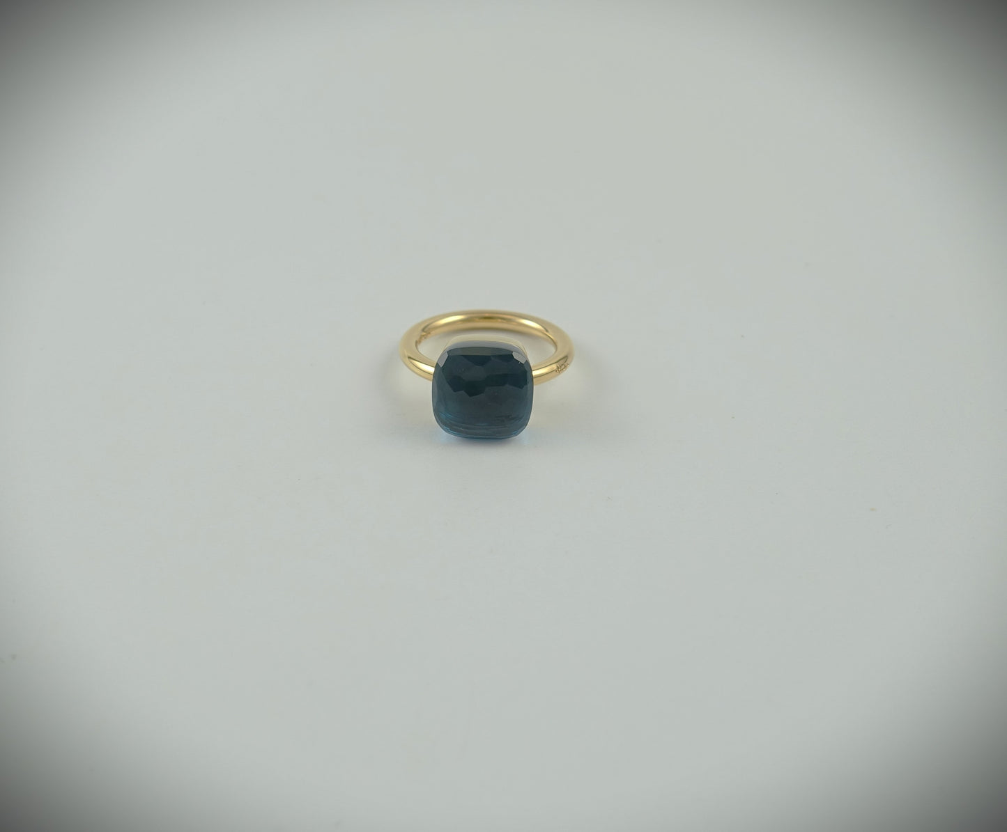 Pomellato Nudo Maxi London Blue Topas 15ct. 750 Roségold Ref. PAB2010O6000000TL