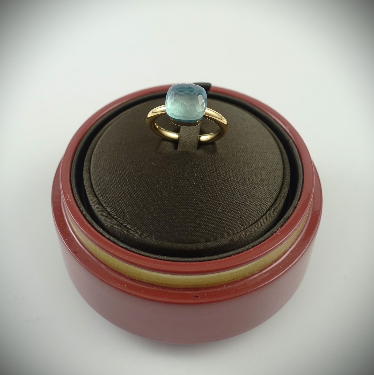 Pomellato Nudo Classic Blautopas 9,00ct 750 Roségold RG 55 PAA1100O000000OY