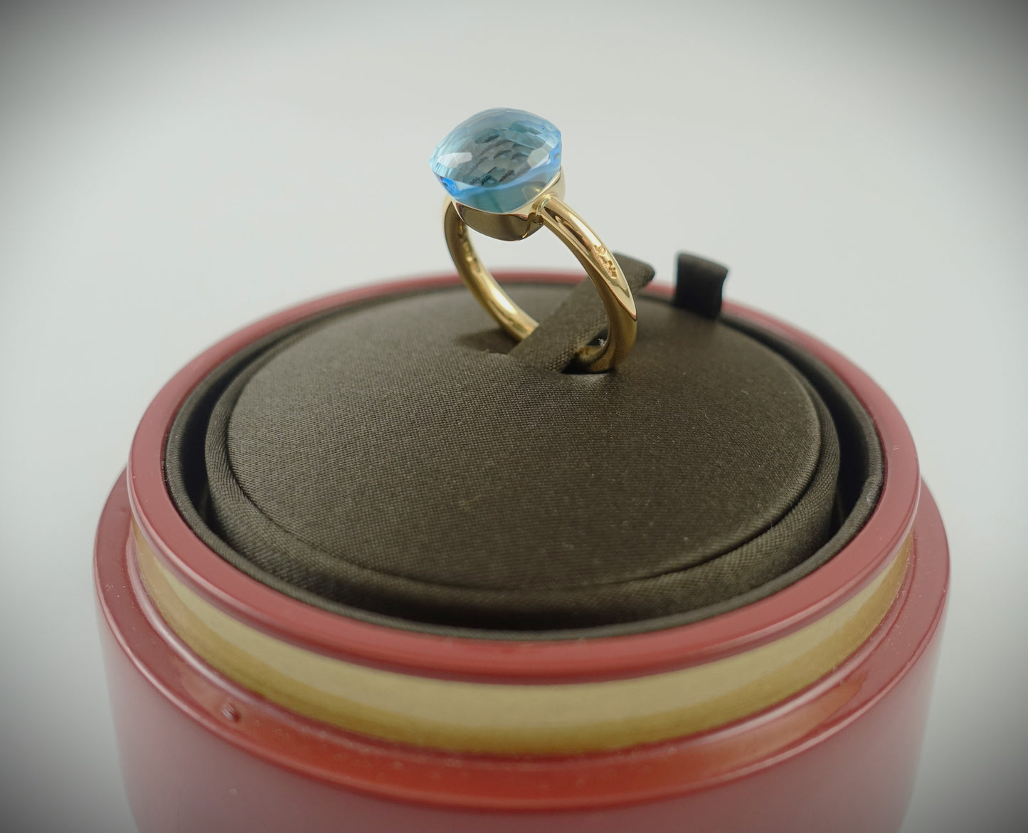 Pomellato Nudo Classic Blautopas 9,00ct 750 Roségold RG 55 PAA1100O000000OY