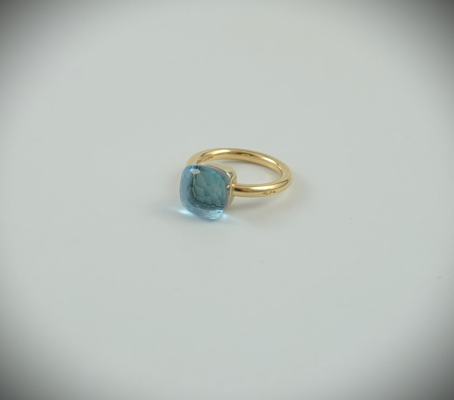 Pomellato Nudo Classic Blautopas 9,00ct 750 Roségold RG 55 PAA1100O000000OY