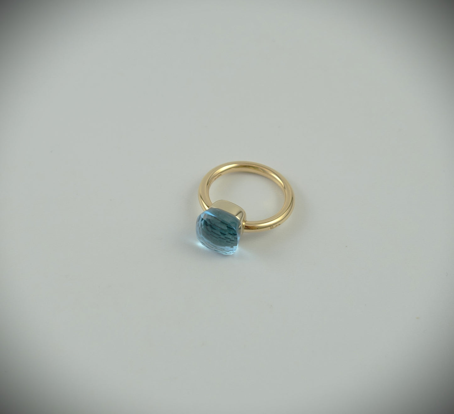 Pomellato Nudo Classic Blautopas 9,00ct 750 Roségold RG 55 PAA1100O000000OY