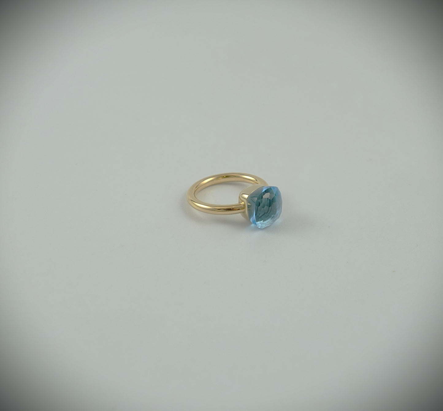 Pomellato Nudo Classic Blautopas 9,00ct 750 Roségold RG 55 PAA1100O000000OY