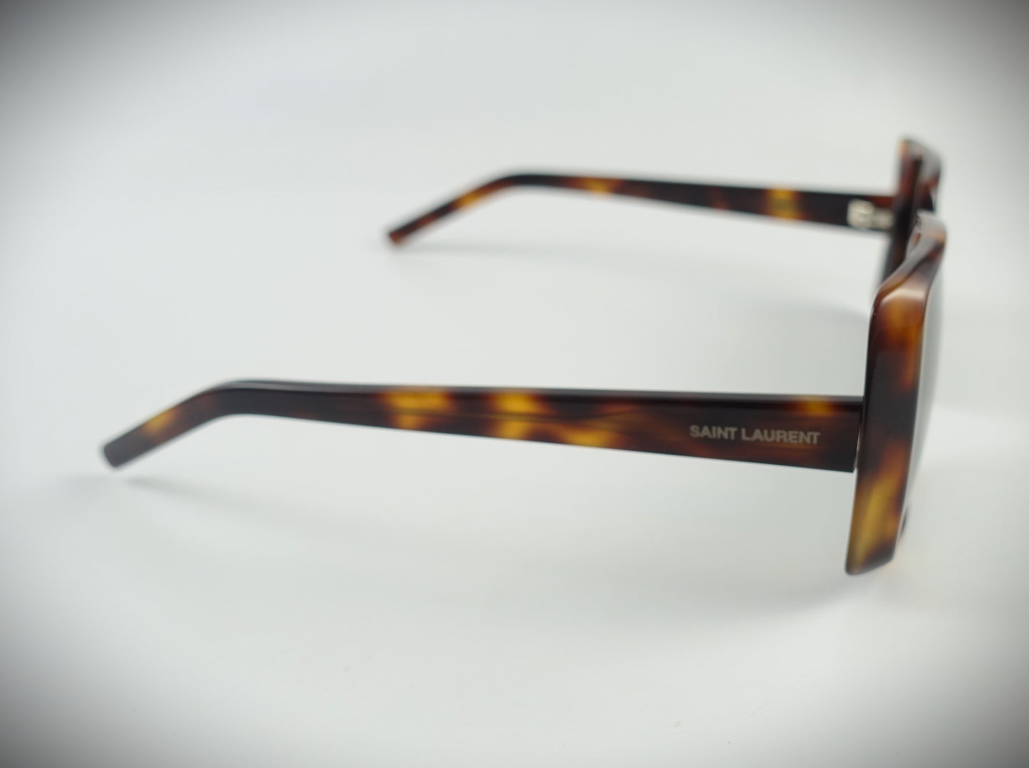 Saint Laurent Sonnenbrille New Wave Havana Grün SL 451-004 56/16/140