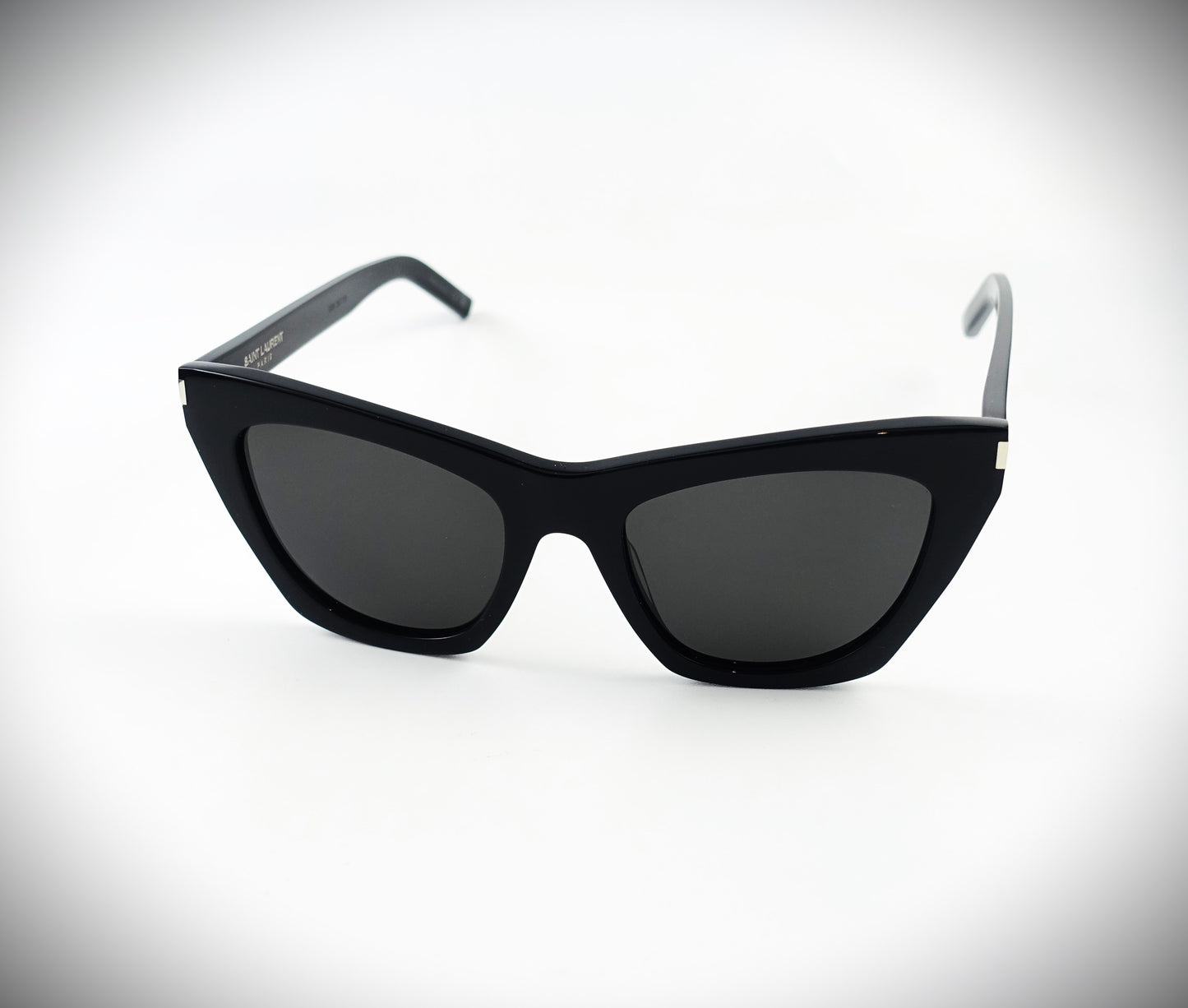 Saint Laurent Sonnenbrille Cat Eye SL 214 KATE00155 schwarz Größe 55/20/145