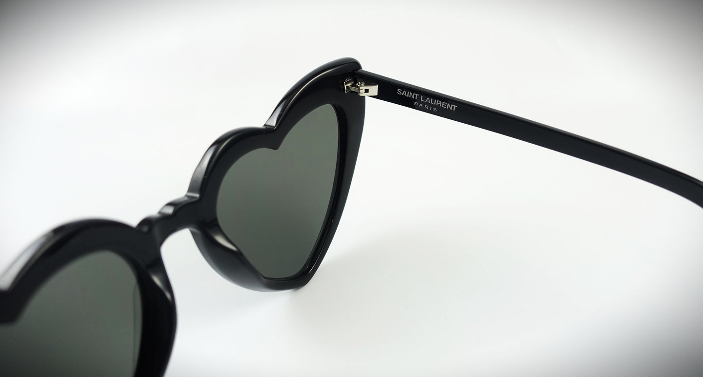 Saint Laurent Sonnenbrille SL 181 LOULOU-001 Herz schwarz Größe 54/21/145