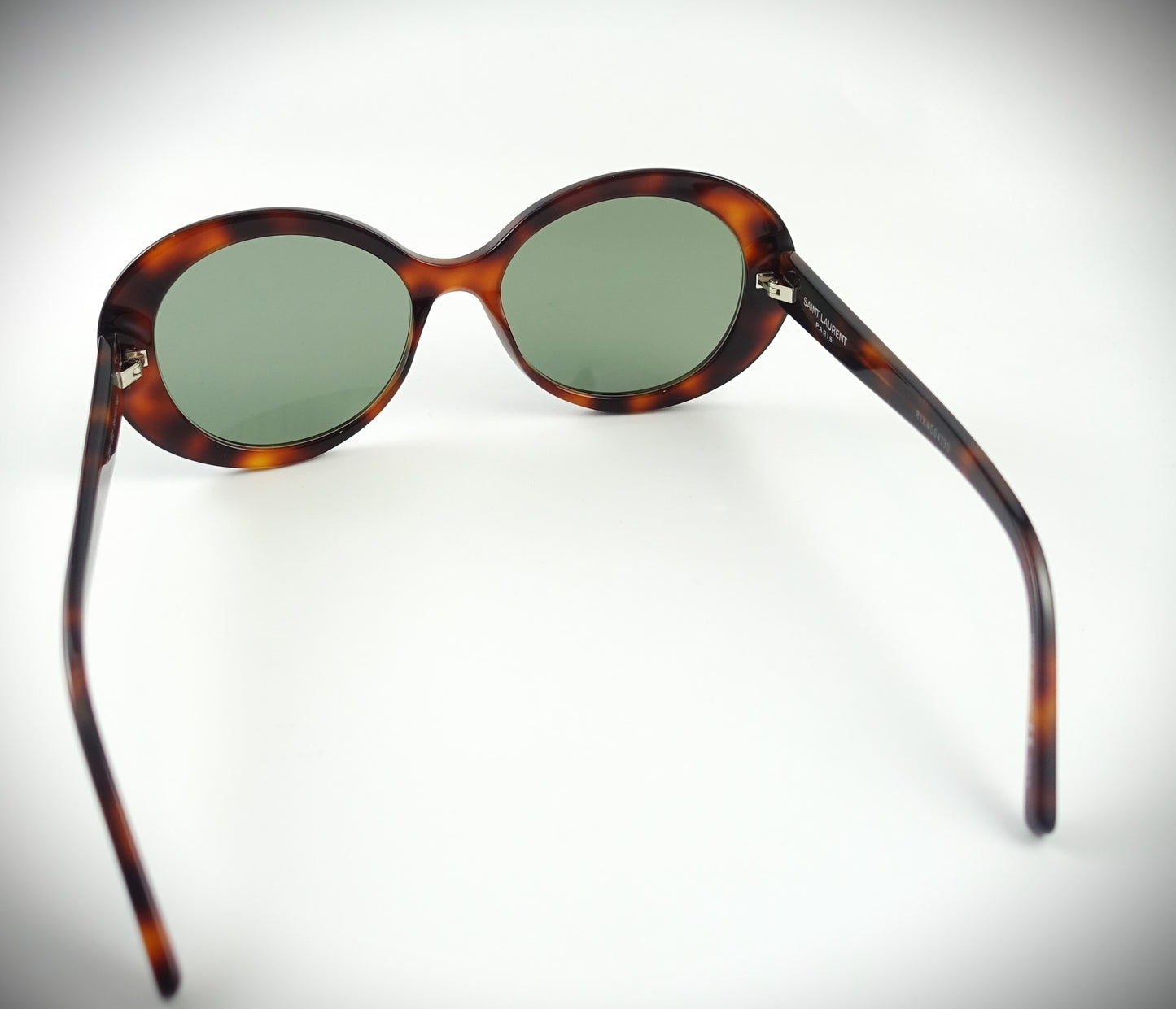 Saint Laurent Sonnenbrille SL 419-002 braun rund Größe 56/18/145