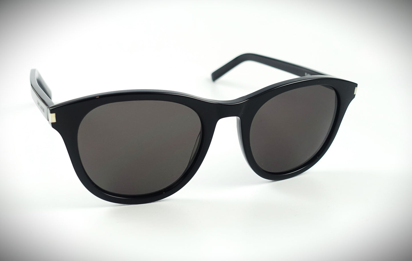 Saint Laurent Sonnenbrille SL 401-005 schwarz rund Größe 53/21/145