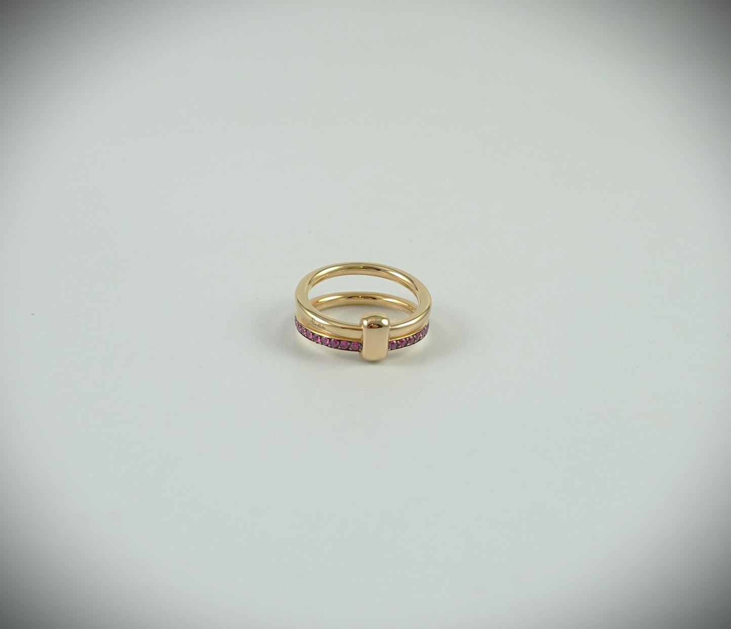 Pomellato Together Ring 750 Roségold Rubine 0,5ct RG 56 Ref. PAC0100O7BRKRU000