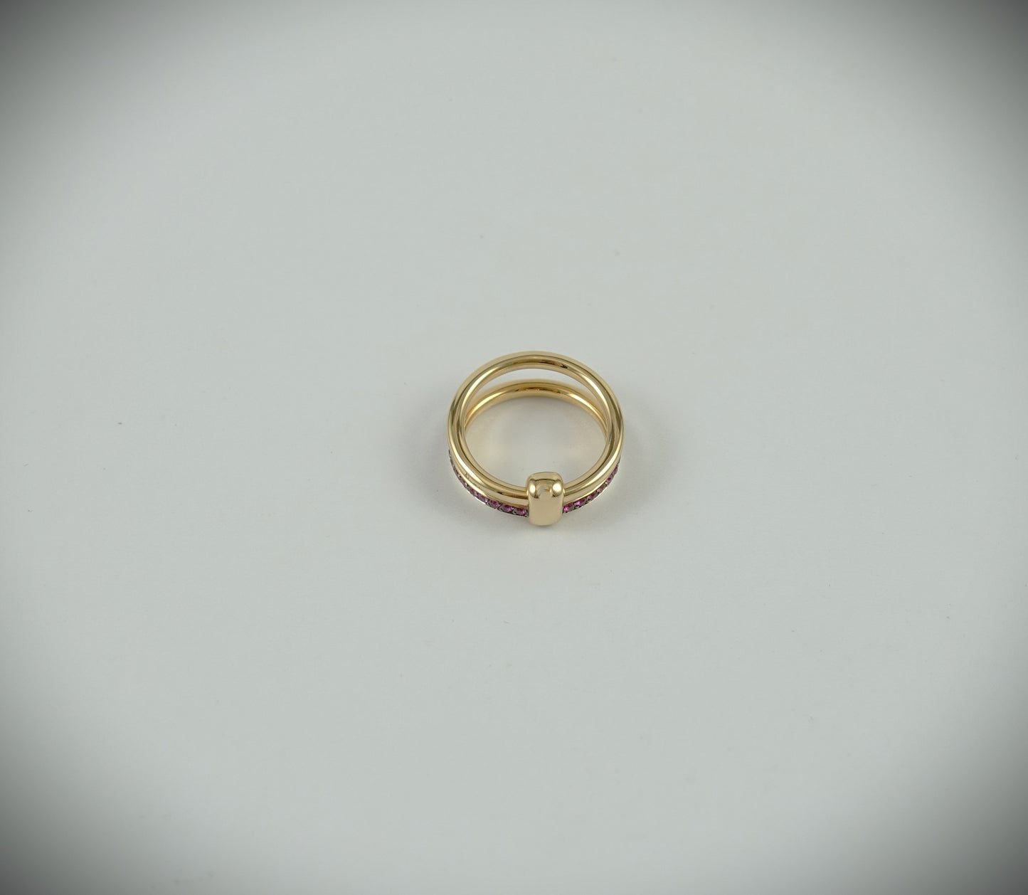 Pomellato Together Ring 750 Roségold Rubine 0,5ct RG 56 Ref. PAC0100O7BRKRU000