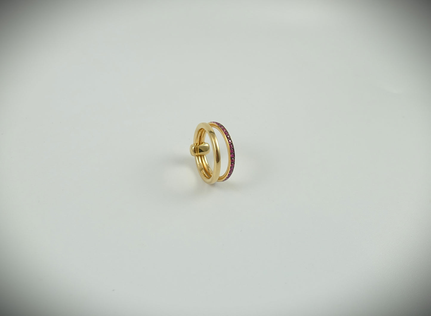 Pomellato Together Ring 750 Roségold Rubine 0,5ct RG 56 Ref. PAC0100O7BRKRU000