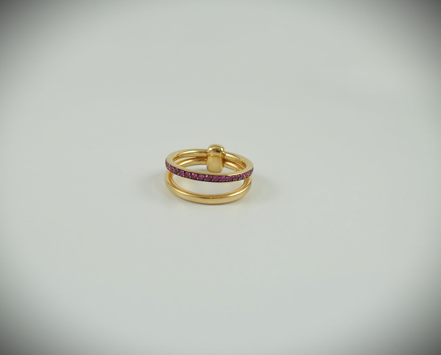 Pomellato Together Ring 750 Roségold Rubine 0,5ct RG 56 Ref. PAC0100O7BRKRU000