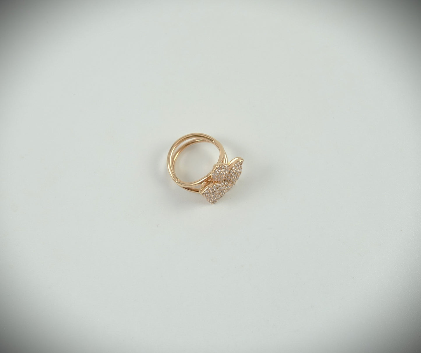 Korloff Ring Blüte 750 Roségold Brillanten 0,829 ct RG 52,5/53 Ref. JASBGKO16PG