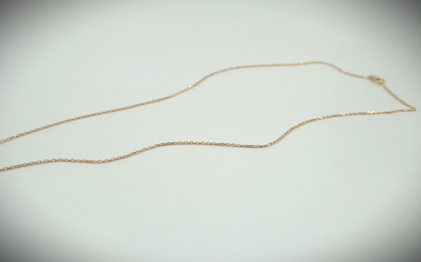 Korloff Kette 750 Roségold Brillant 0,25ct 46cm 6,88g Ref. RZPDPG/0-25