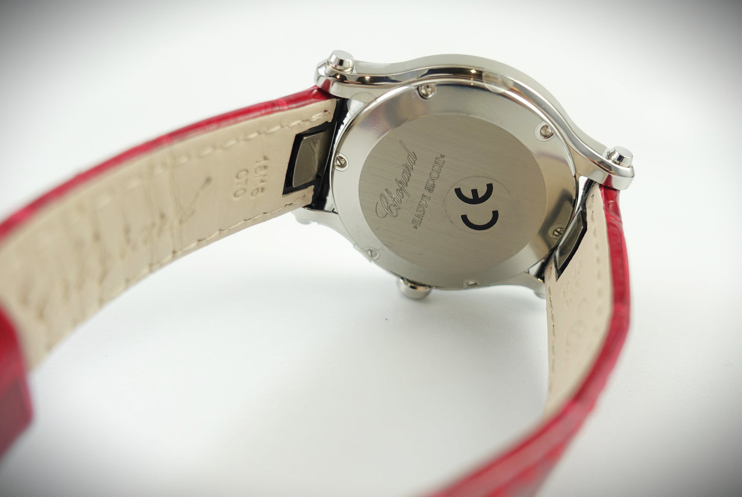 Chopard Happy Sport Quarz Uhr 36mm Edelstahl Diamanten/Saphir Ref. 278582-3005