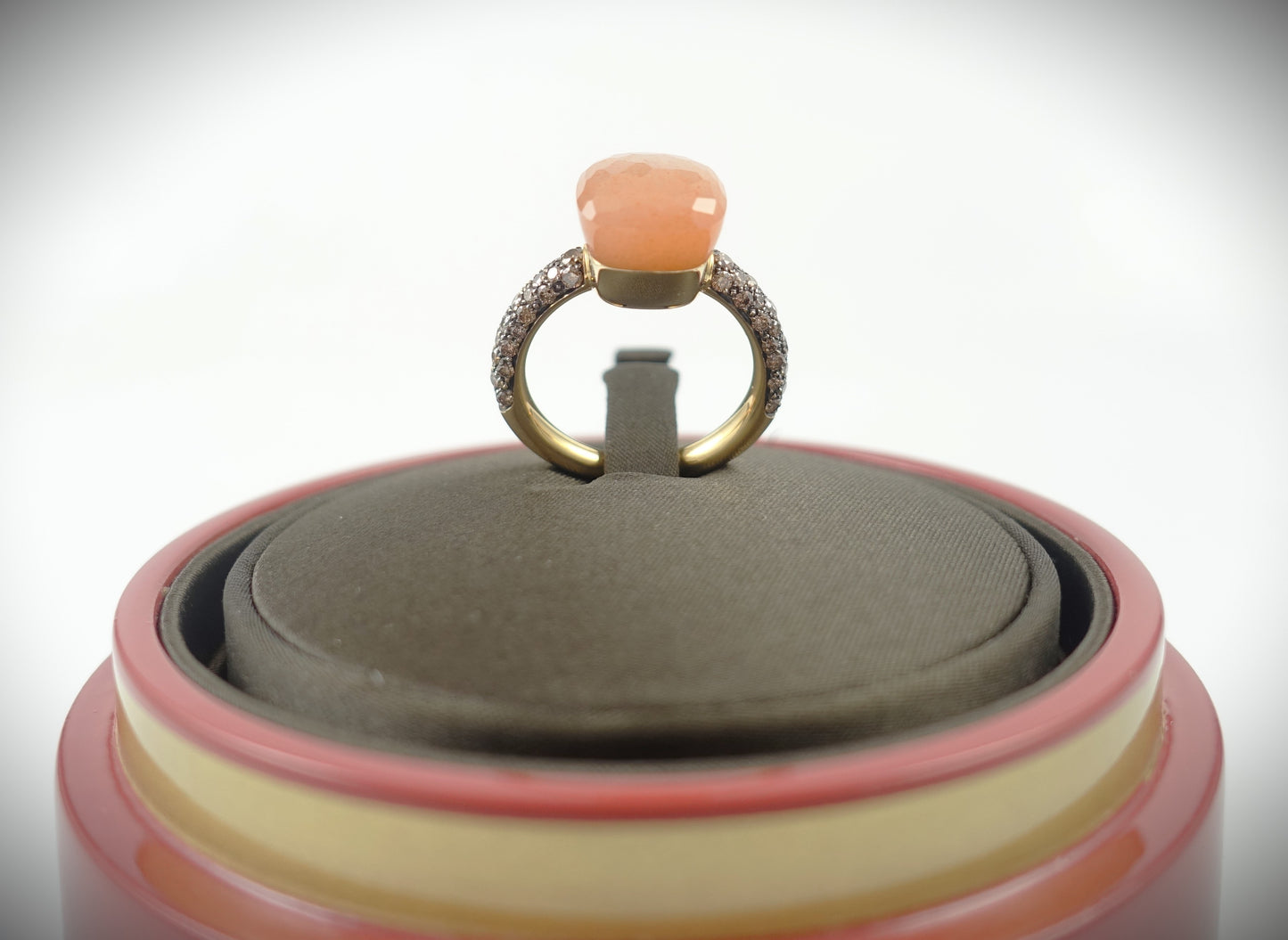 Pomellato Nudo Ring Chocolate Classic Mondstein 750 Gold RG 55 PAC0040O6BKRBRADO