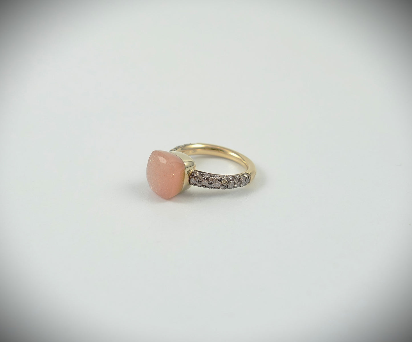 Pomellato Nudo Ring Chocolate Classic Mondstein 750 Gold RG 55 PAC0040O6BKRBRADO
