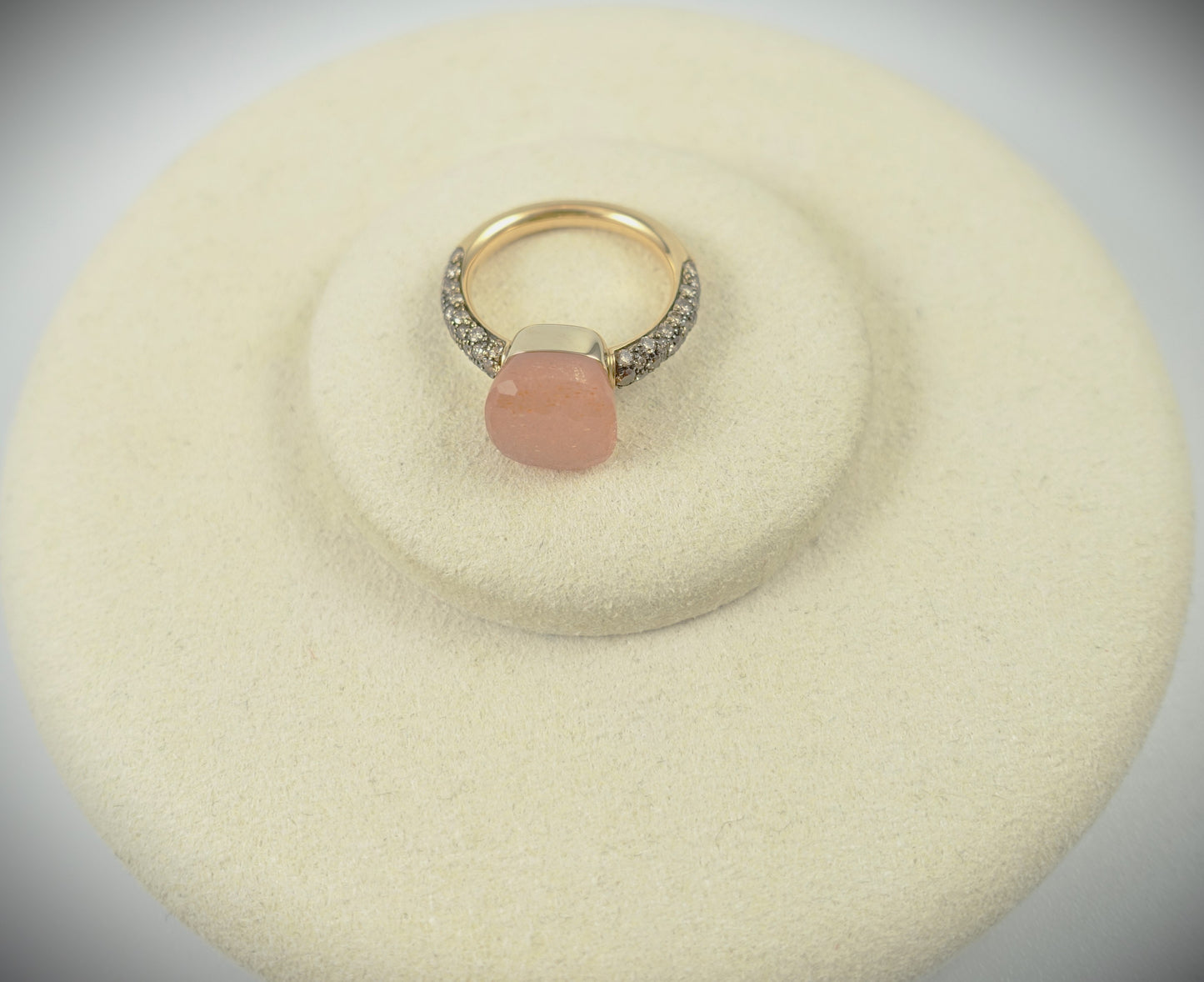 Pomellato Nudo Ring Chocolate Classic Mondstein 750 Gold RG 55 PAC0040O6BKRBRADO