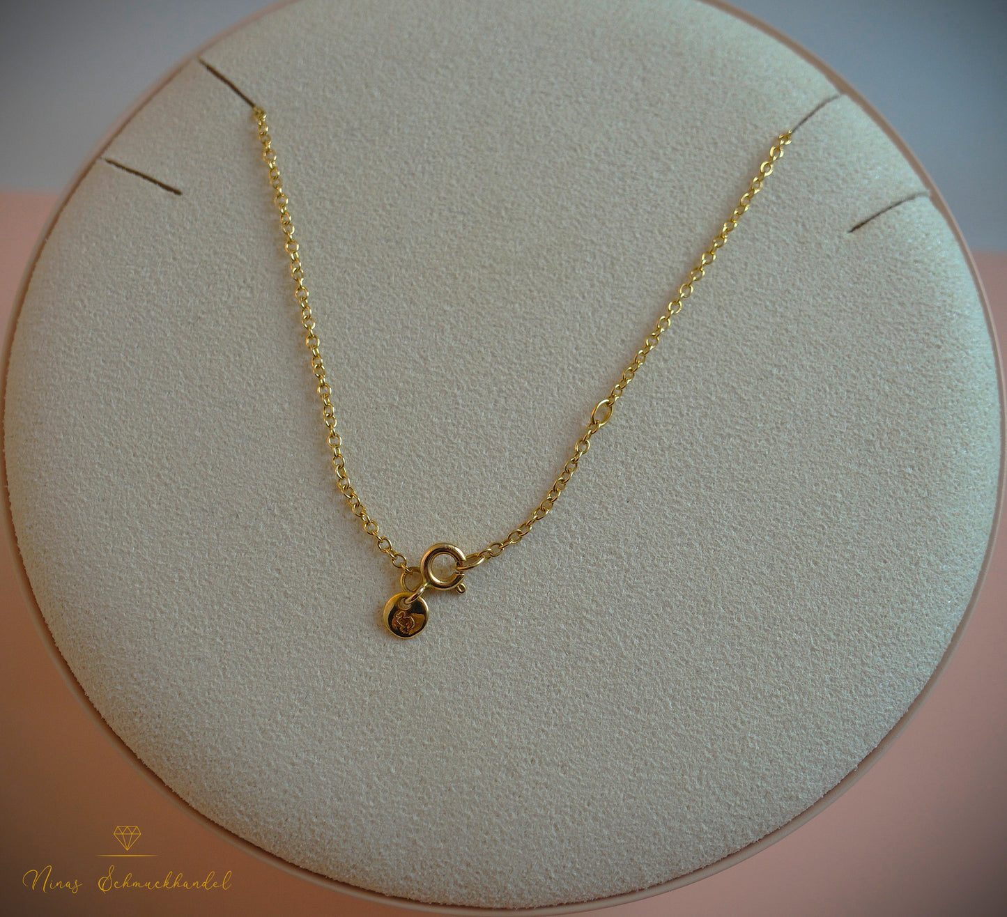 Dodo Kette 18 Karat Gelbgold mit Herzanhänger Ref. DCA8004, DMC0003