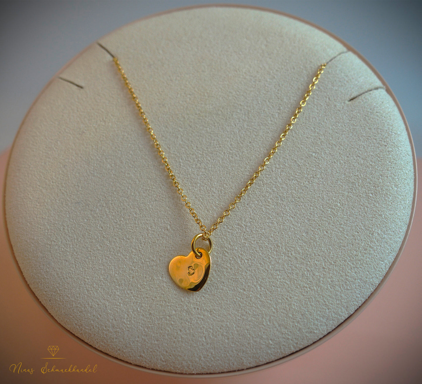Dodo Kette 18 Karat Gelbgold mit Herzanhänger Ref. DCA8004, DMC0003