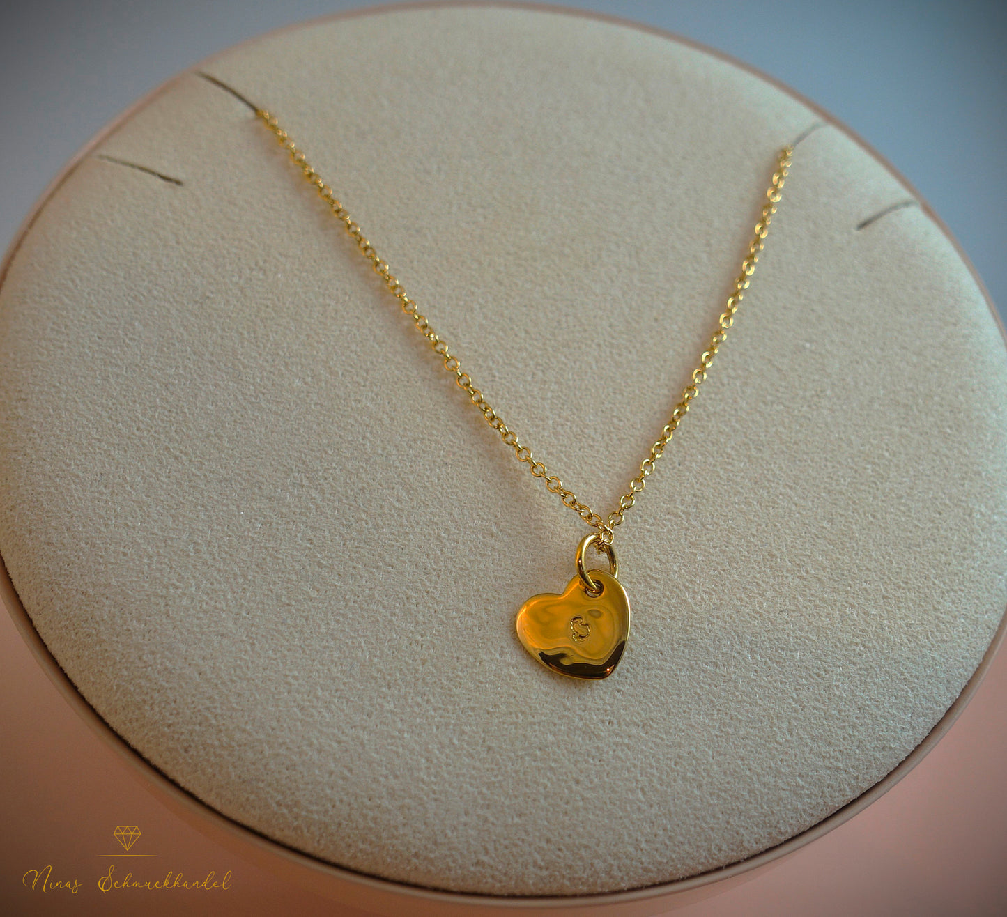 Dodo Kette 18 Karat Gelbgold mit Herzanhänger Ref. DCA8004, DMC0003