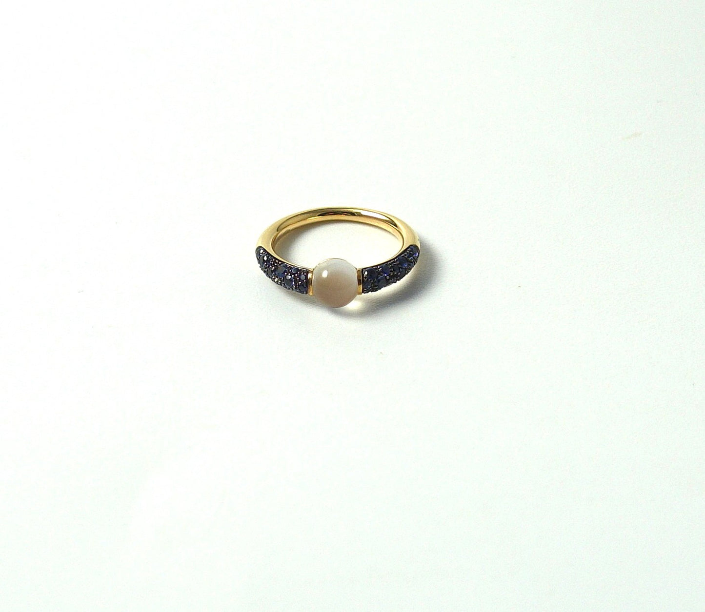 Pomellato Ring Roségold Saphire & Mondstein Ref. A.B502TO7ZAAD