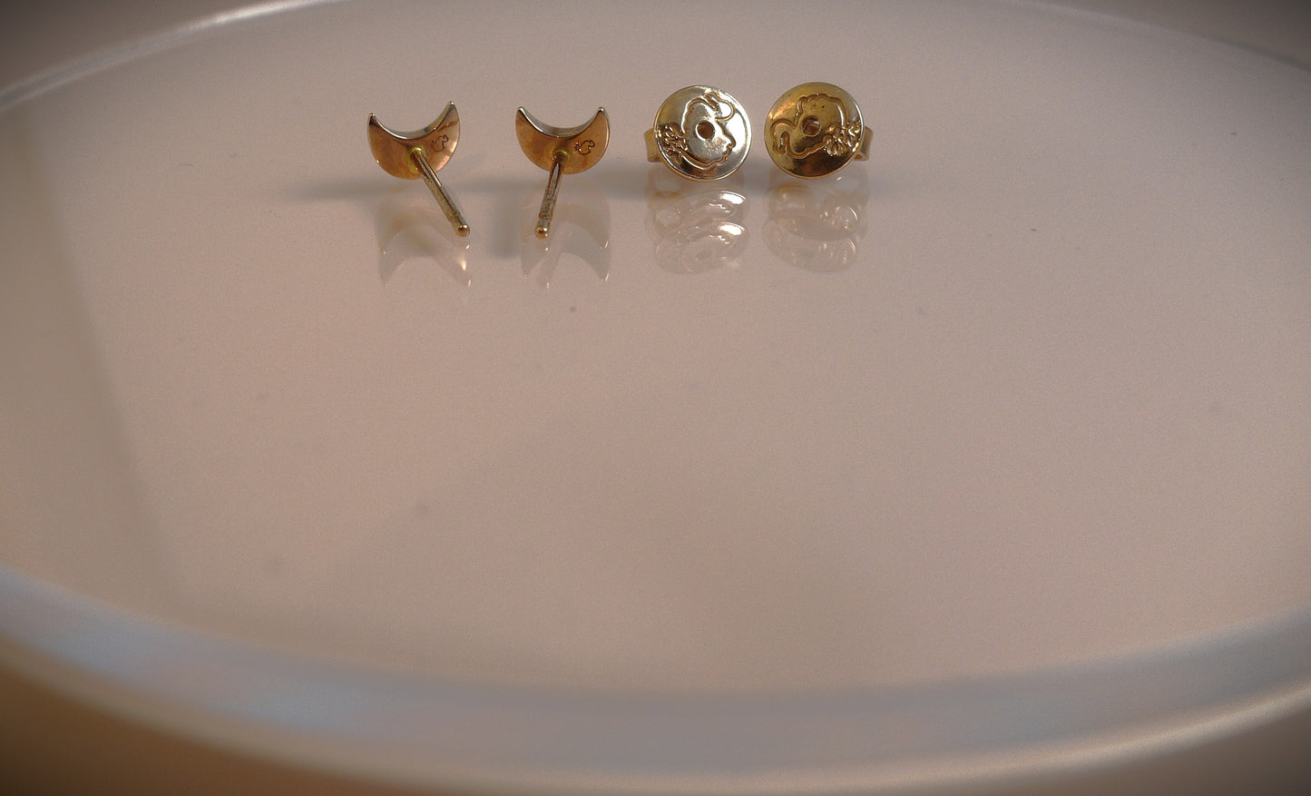Dodo Ohrstecker 375 Roségold "MOON" Mini Ref. DHB6000