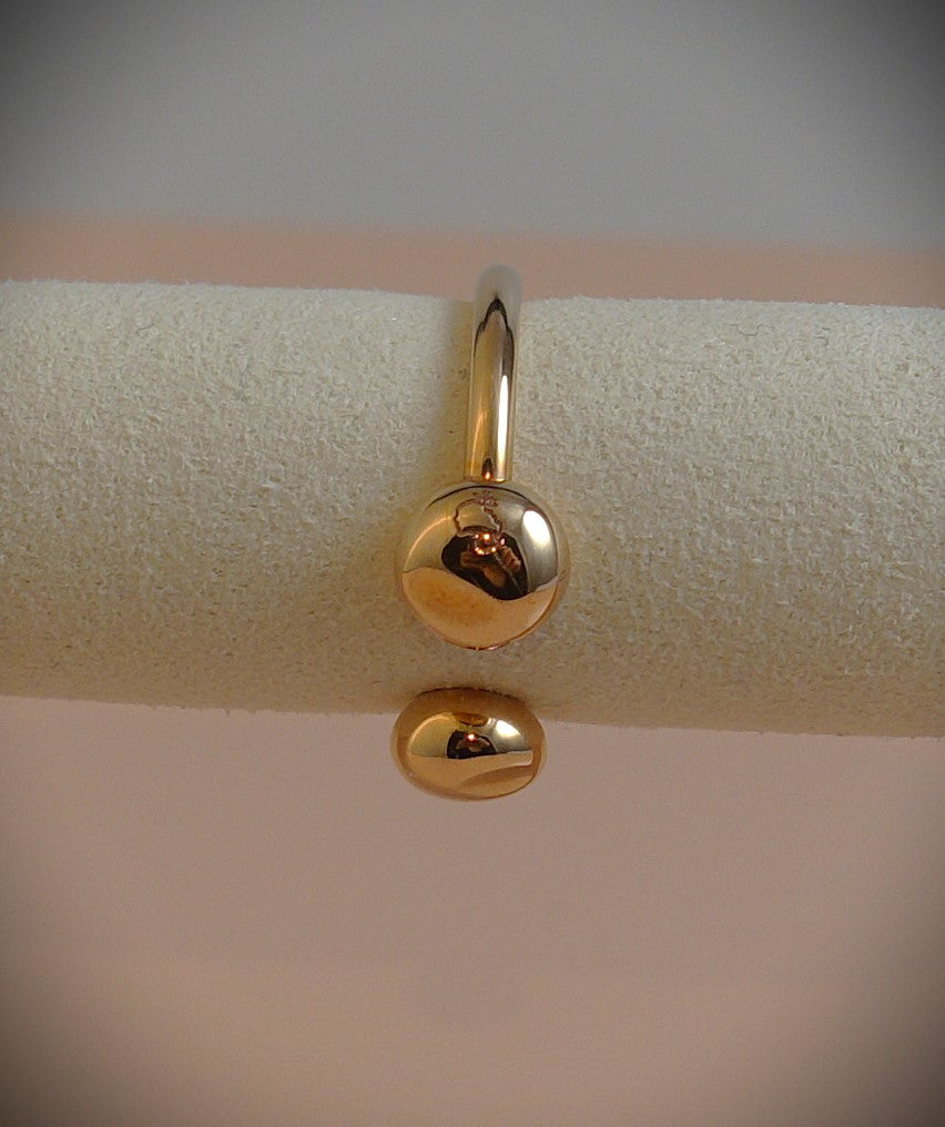 Dodo offener Ring "Pepita" 375 Roségold Ref. DAC0013 Ringgröße 52