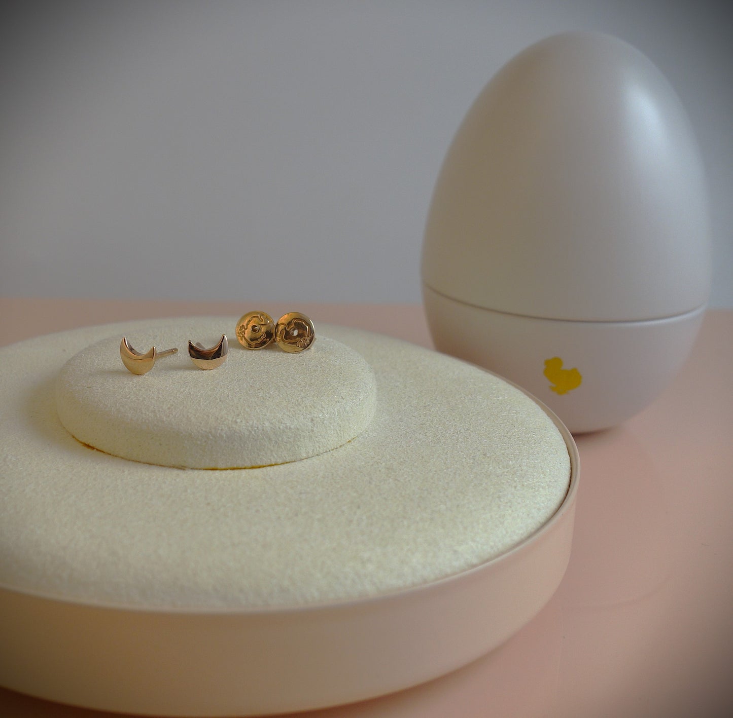 Dodo Ohrstecker 375 Roségold "MOON" Mini Ref. DHB6000