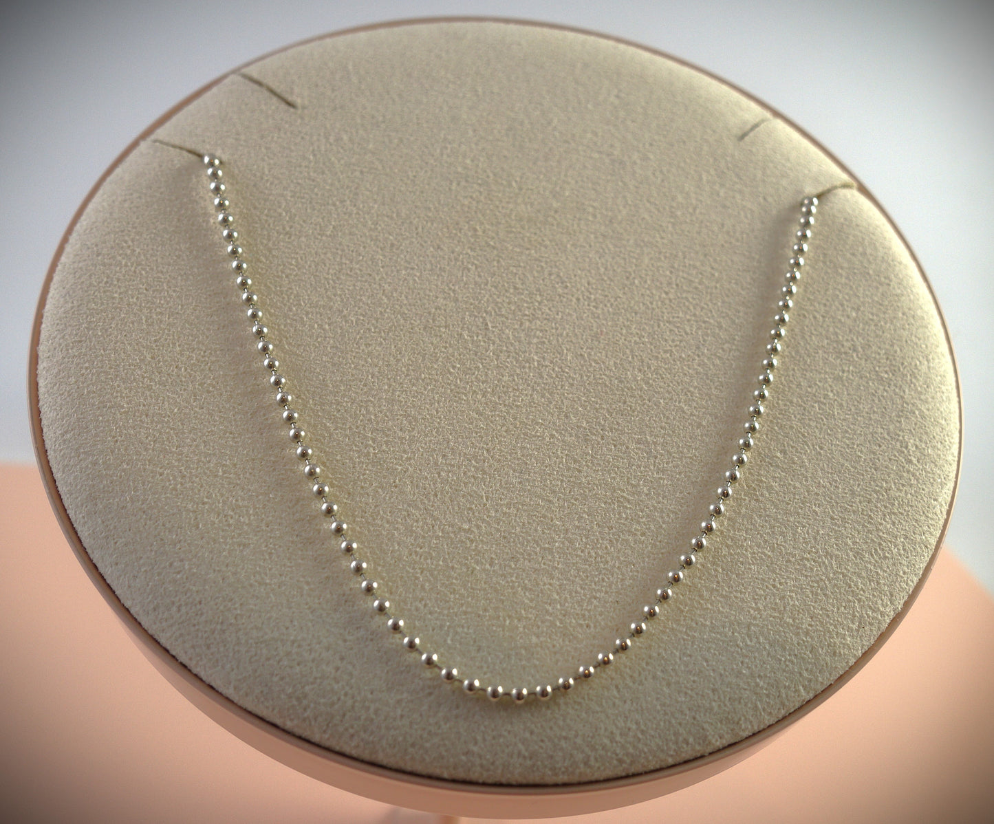 Dodo Kette "Bollicine" 925 Silber 375 Roségold 90cm Ref. DCB1002