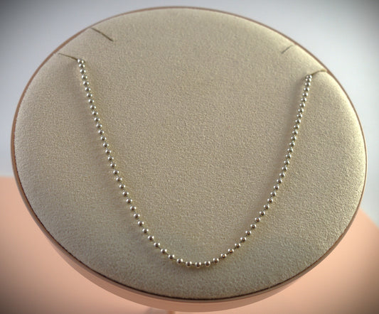 Dodo Kette "Bollicine" 925 Silber 375 Roségold 90cm Ref. DCB1002