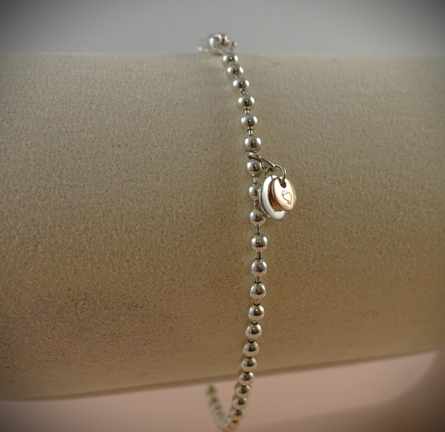 Dodo Armband Bollicine 925 Silber 375 Roségold Ref. DBB2001 17cm