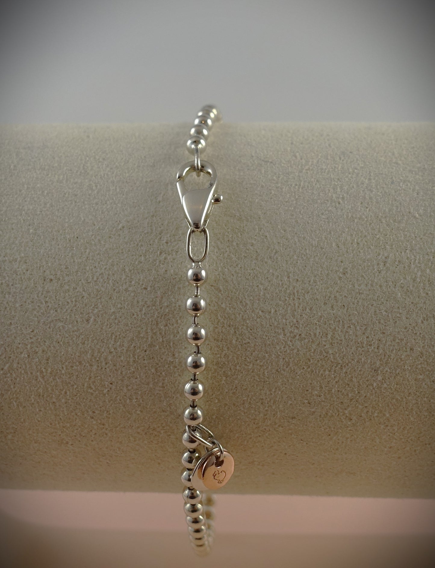 Dodo Armband Bollicine 925 Silber 375 Roségold Ref. DBB2001 17cm