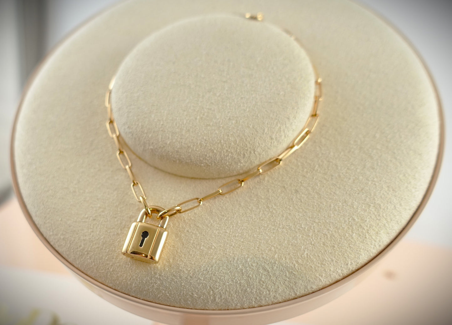 Dodo Armband "Lock" 750 Rosévergoldetes Silber L Ref. DBC2002