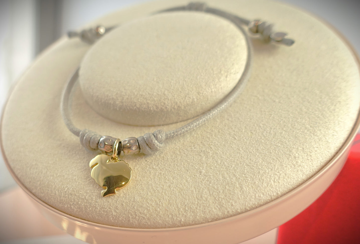 Dodo Kordel-Armband Charm Dodo 750 Gelbgold Ref. DMB9019