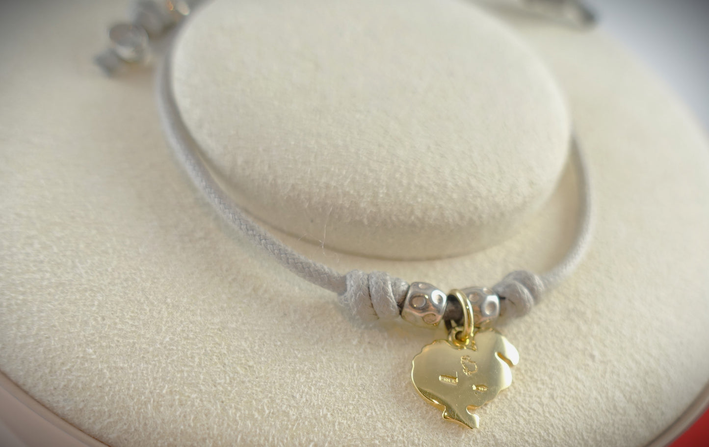 Dodo Kordel-Armband Charm Dodo 750 Gelbgold Ref. DMB9019