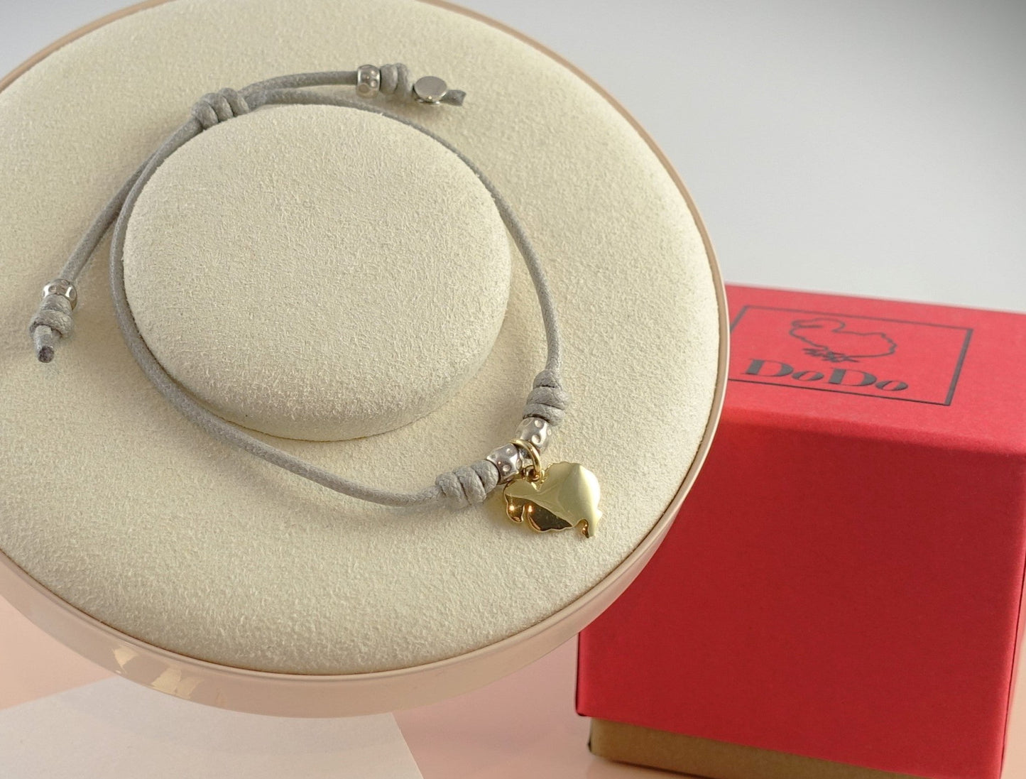 Dodo Kordel-Armband Charm Dodo 750 Gelbgold Ref. DMB9019