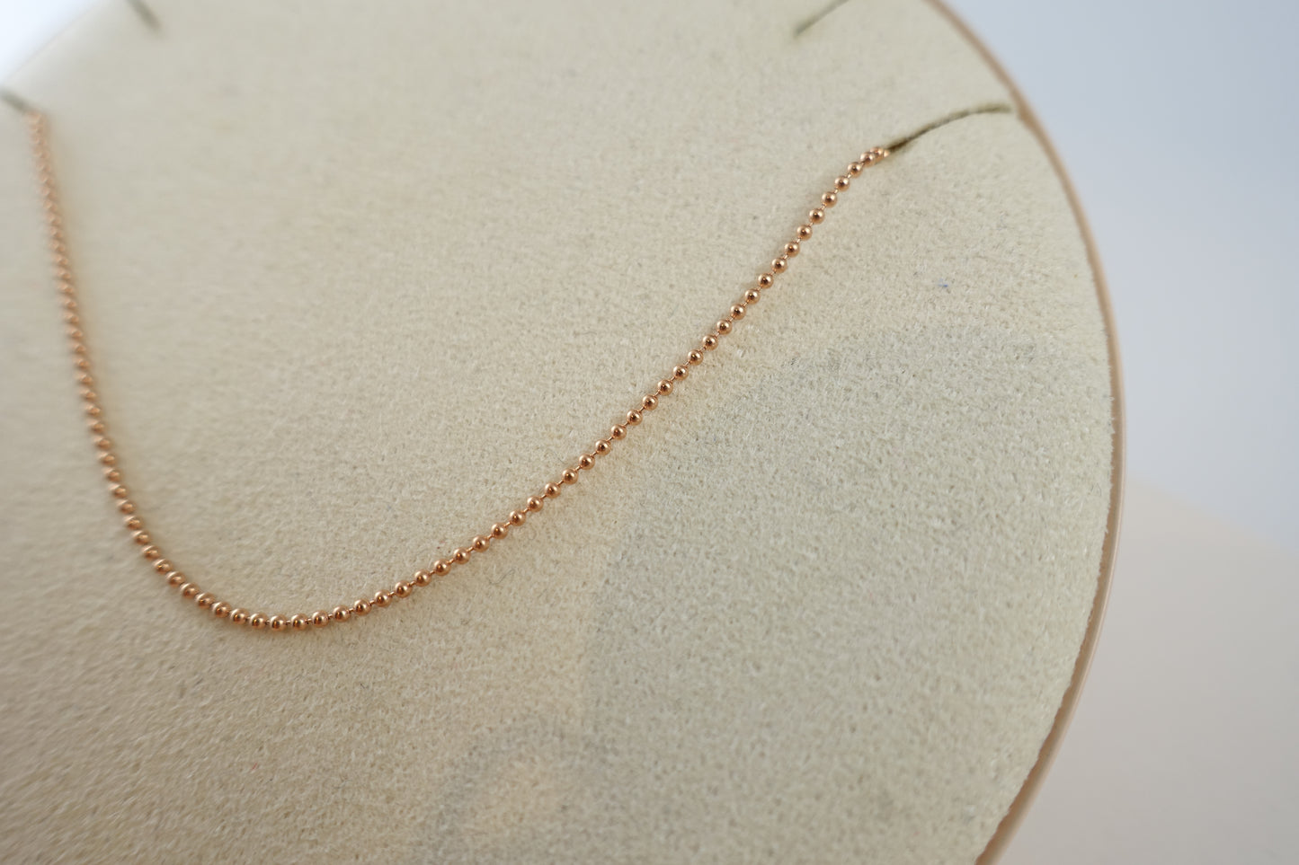 Dodo Kette Bollicine 375 Roségold 50cm Ref. DCB8003