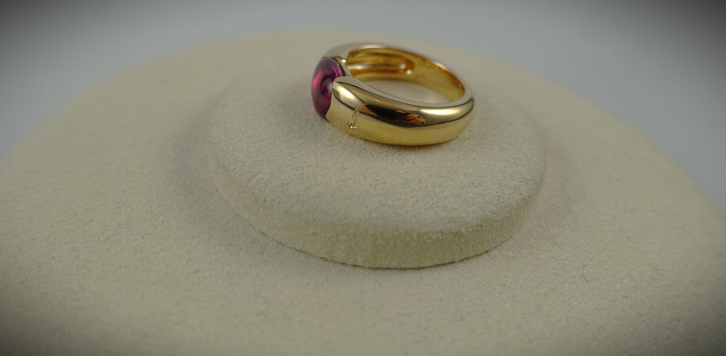 Pomellato Sassi Ring 750 Roségold Turmalin Ref.A.A306/O7/OT Box & Papiere