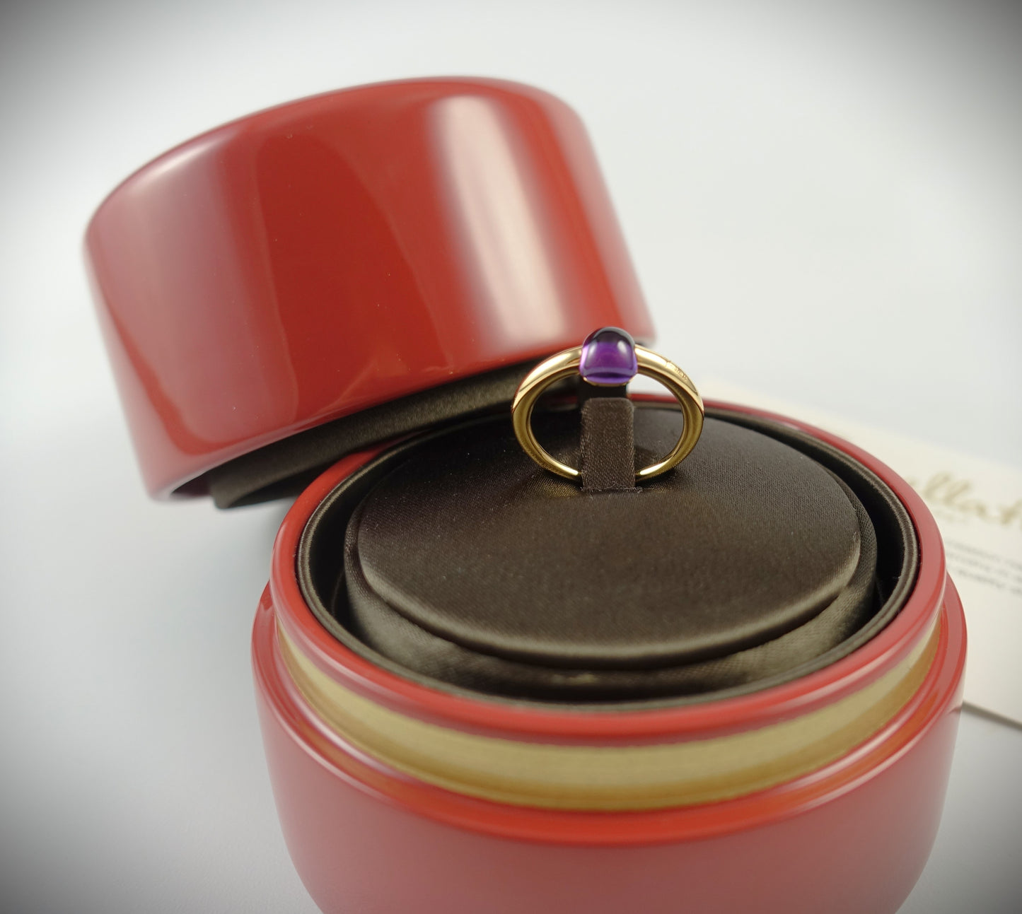 Pomellato Ring M´ama non M´ama 750 Roségold Amethyst 1,30c Ref.PAB0041O7000000OI