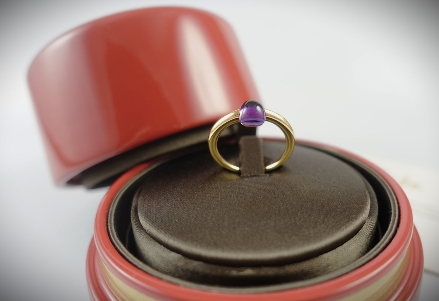 Pomellato Ring M´ama non M´ama 750 Roségold Amethyst 1,30c Ref.PAB0041O7000000OI