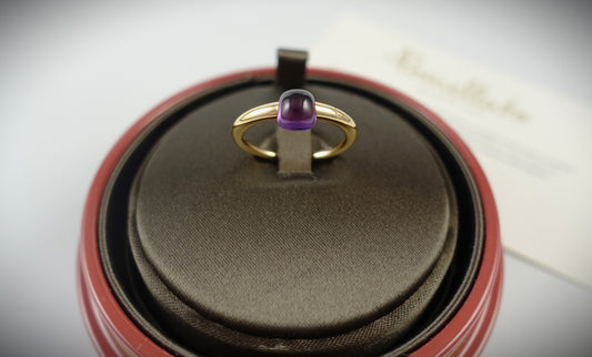 Pomellato Ring M´ama non M´ama 750 Roségold Amethyst 1,30c Ref.PAB0041O7000000OI