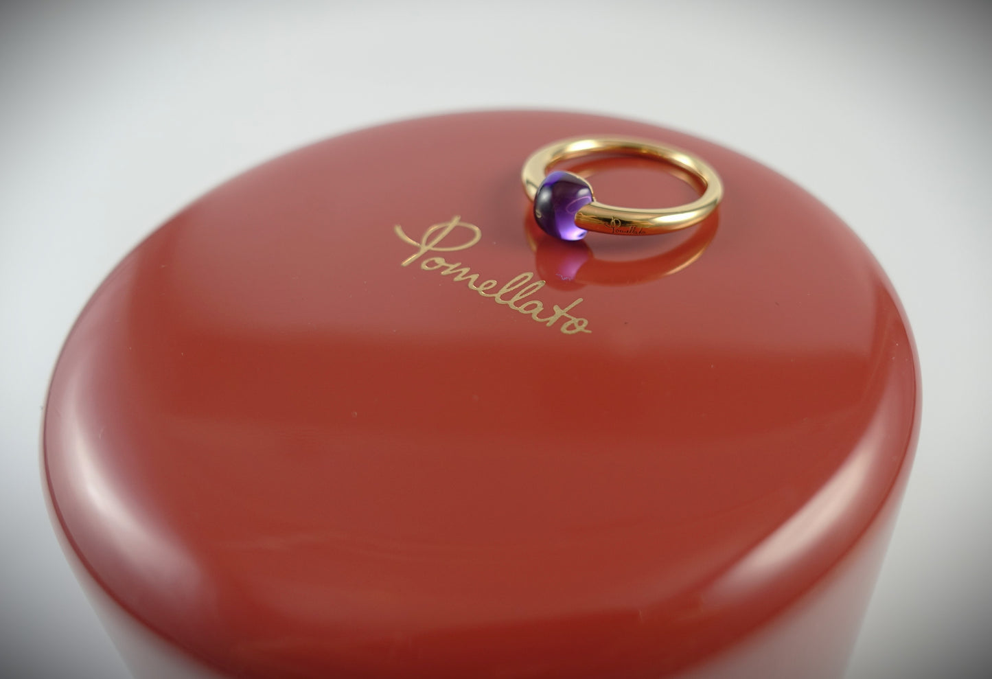 Pomellato Ring M´ama non M´ama 750 Roségold Amethyst 1,30c Ref.PAB0041O7000000OI