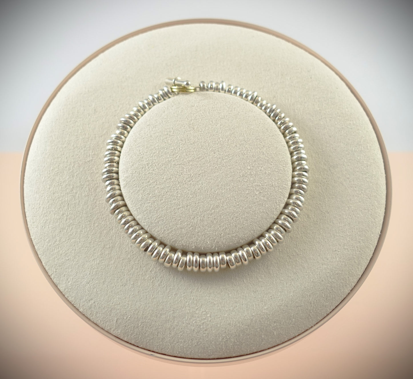 Dodo Armband Rondelle 925 Silber750 Gelbgold 17-18cm Ref. DBA600A
