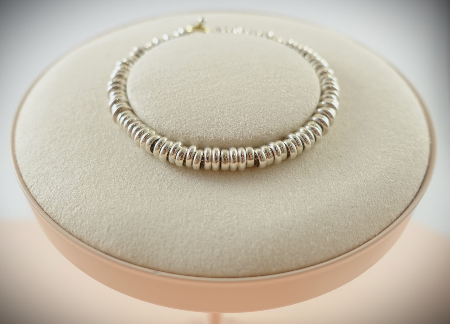Dodo Armband Rondelle 925 Silber750 Gelbgold 17-18cm Ref. DBA600A