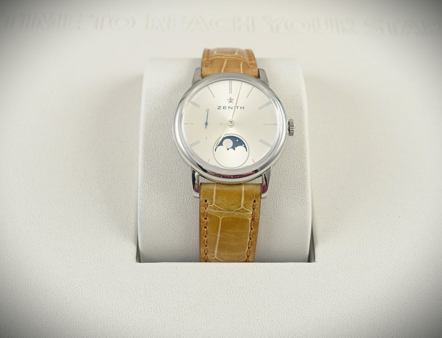 Zenith Elite Lady Moonphase Automatik 33mm Lederarmband Ref. 03.2330.692/01.C714