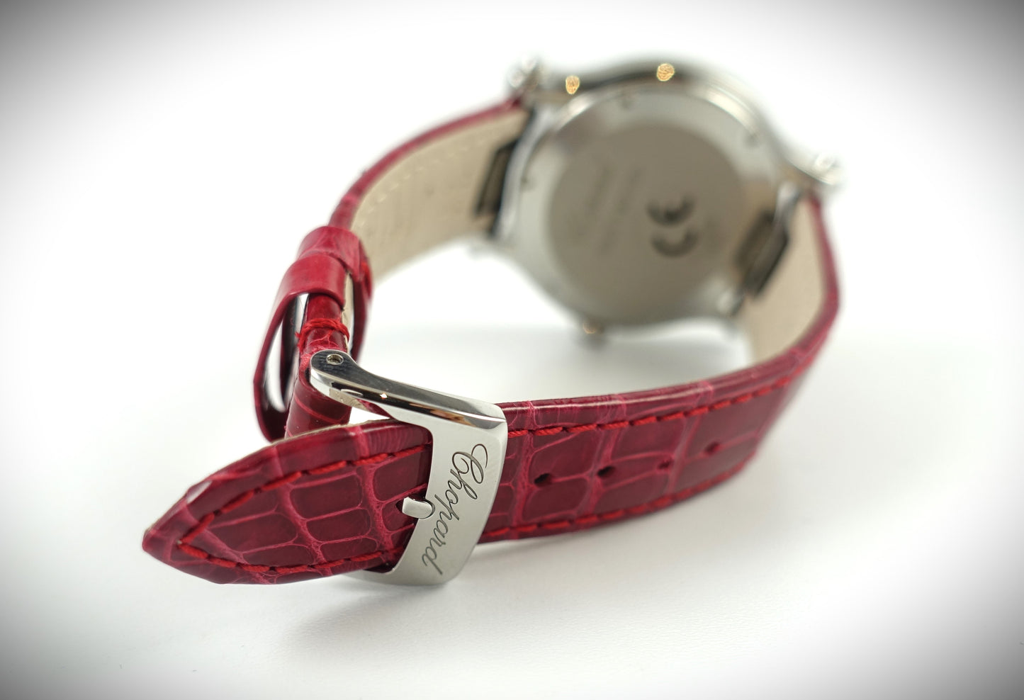 Chopard Happy Sport Quarz Uhr 36mm Edelstahl Diamanten/Saphir Ref. 278582-3005
